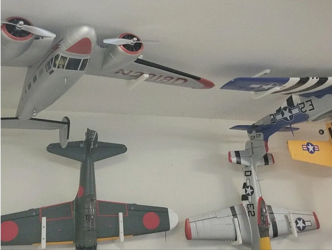 RC Airplane Ceiling Mount